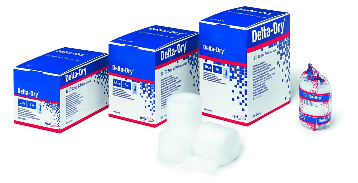 Delta-Dry Water Resistant Cast Padding
