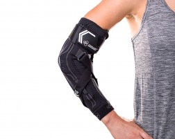Bionic Elbow Brace - On-Skin - Black - Front