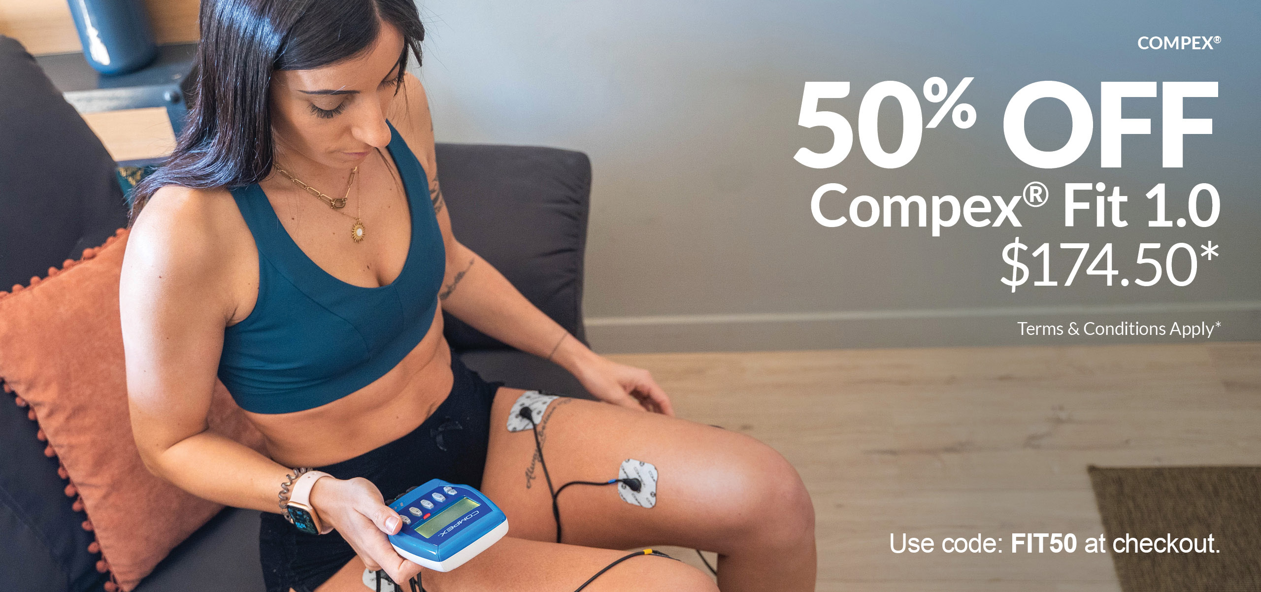 Compex Fit 1.0 offer