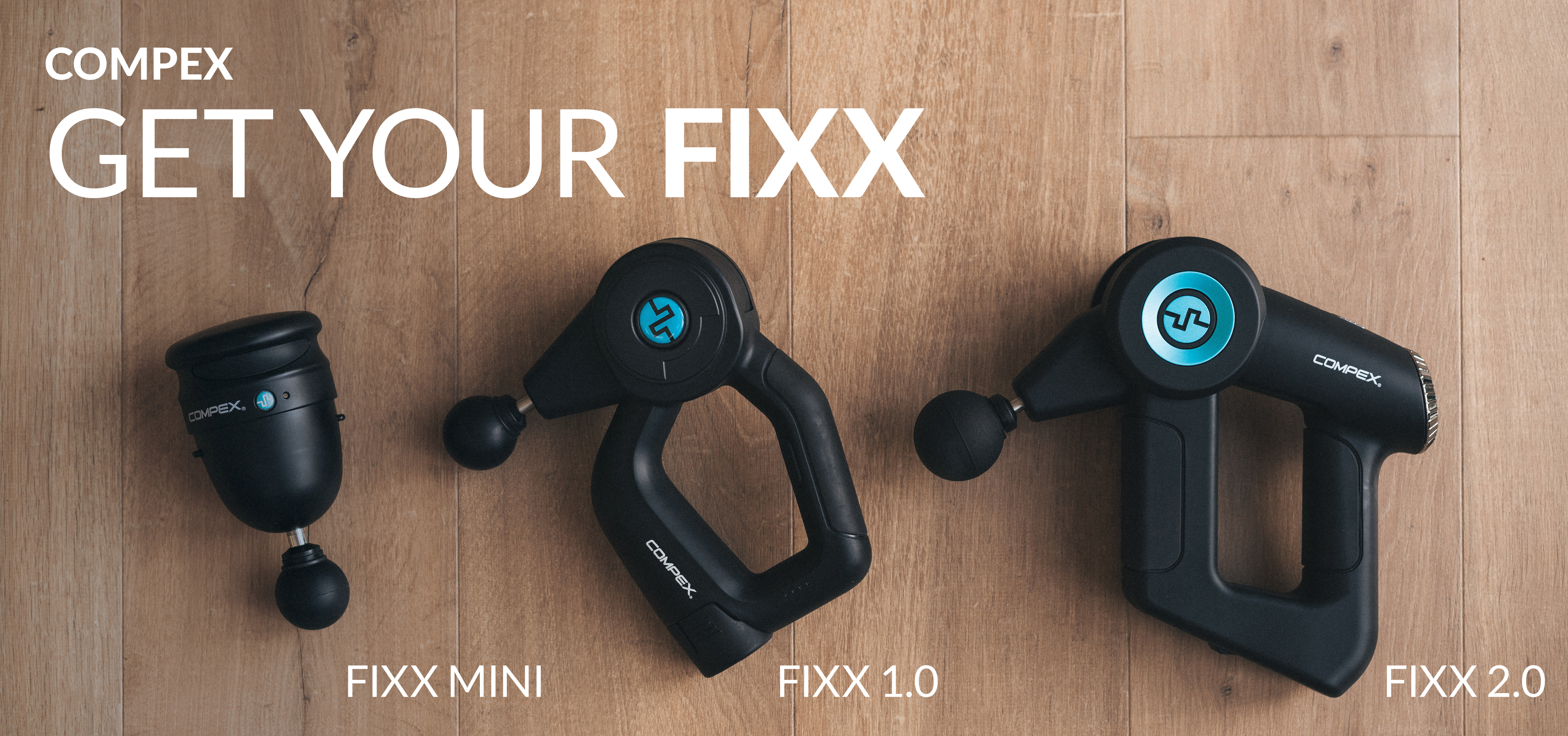 Compex Fixx Massage Guns